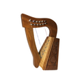 6 Strings Lyre harp Celtic Irish Lever Harp with Extra Strings and Tuner