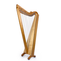 34 Strings Lyre harp  Rosewood wood  Nylon strings  with Extra Strings and Tuner