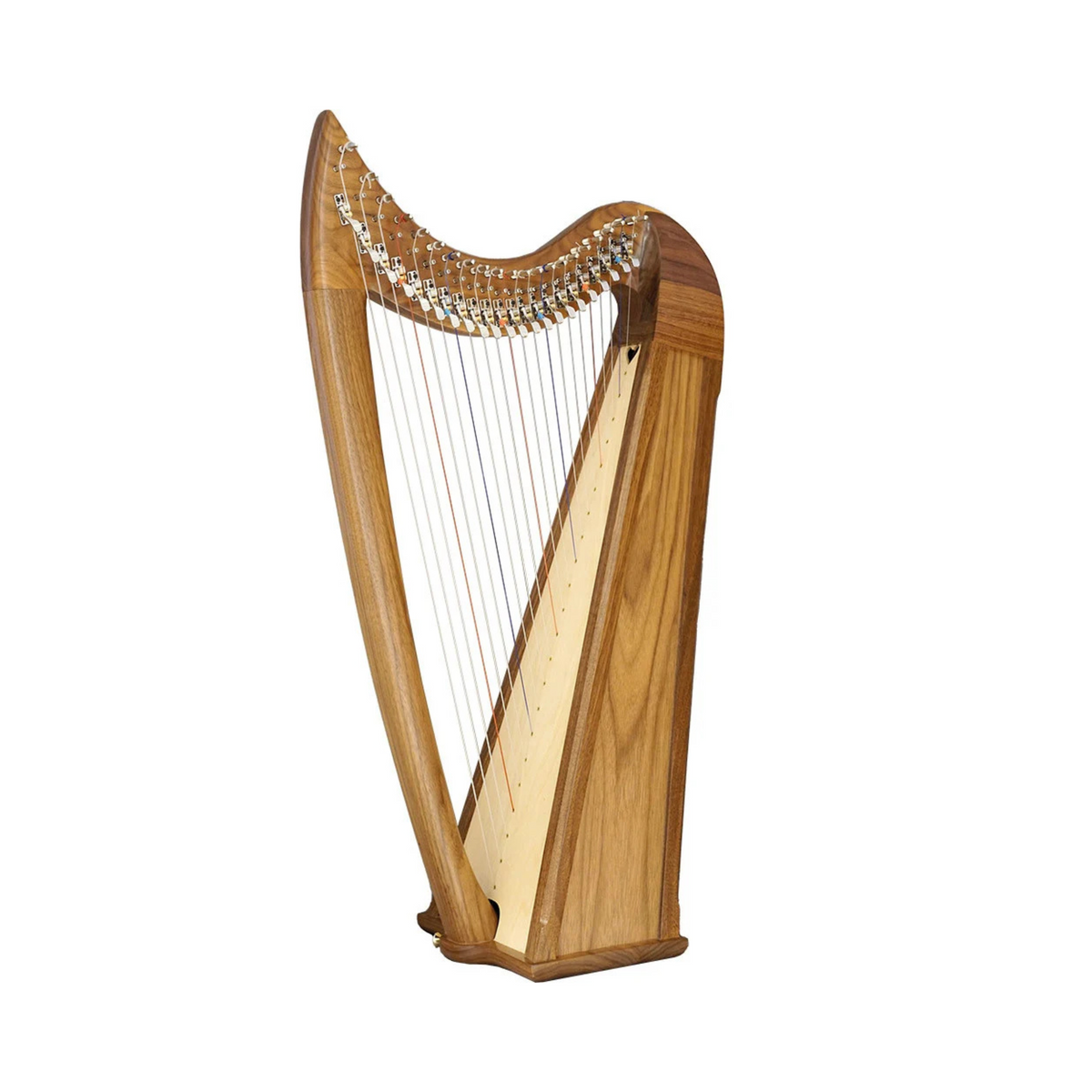 22 Strings Lyre harp Handmade Harp Rosewood wood with Extra Strings and Tuner
