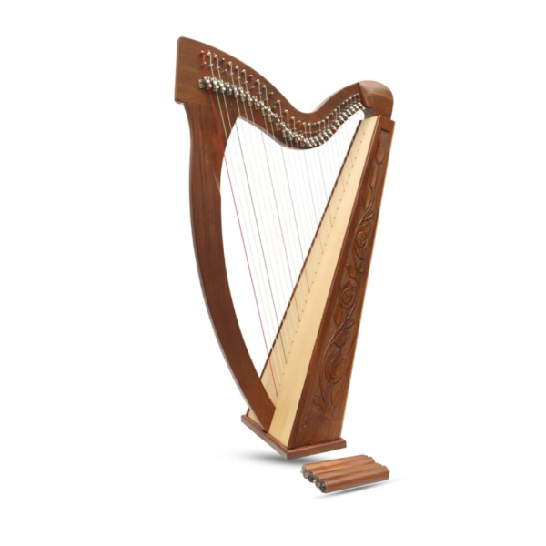 29 Strings Lyre harp Celtic Irish Lever Harp with Extra Strings and Tuner