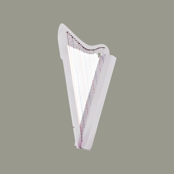 26 Strings Lyre harp Celtic Irish Lever Harp with Extra Strings and Tuner (Wight)