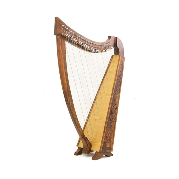 31 Strings Lyre harp Celtic Irish Lever Harp with Extra Strings and Tuner