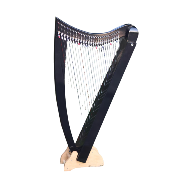 26 strings lyre harp (black)