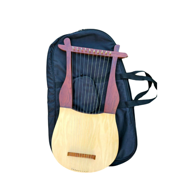 10 Strings Lyre harp  Rosewood wood  Nylon strings  with Extra Strings and Tuner