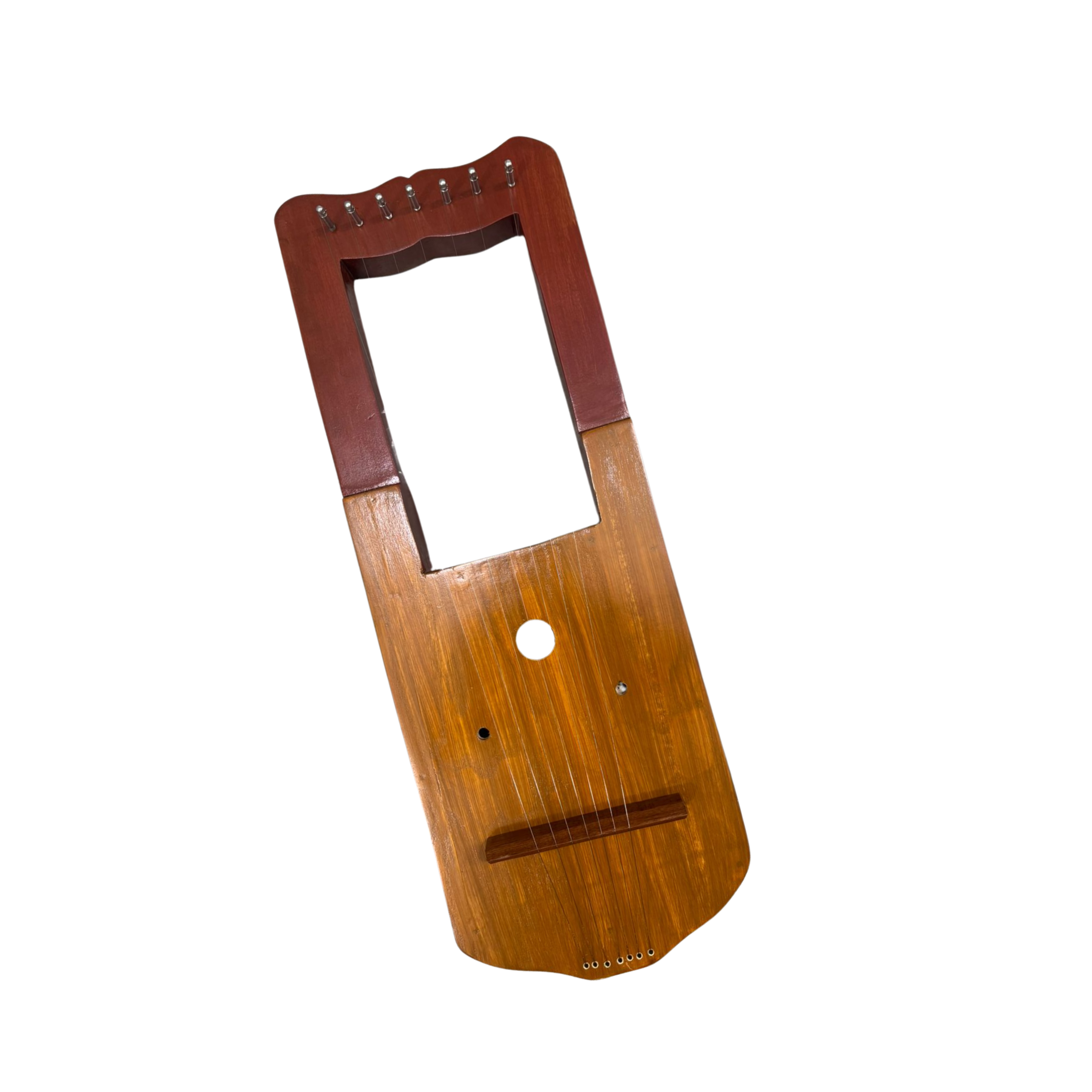 7 Strings Lyre harp Celtic Irish Lever Harp with Extra Strings and Tuner