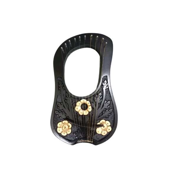 10 Strings Lyre harp  Rosewood wood  Nylon strings  with Extra Strings and Tuner