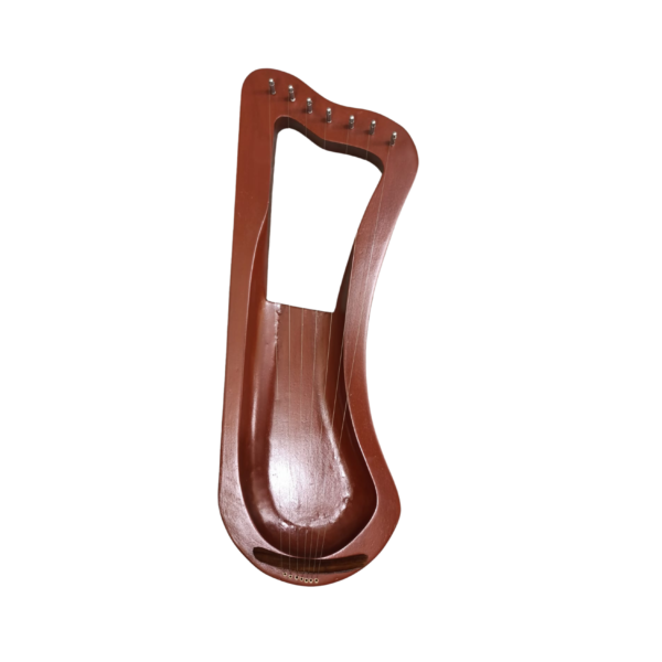 7 Strings Lyre harp Celtic Irish Lever Harp with Extra Strings and Tuner
