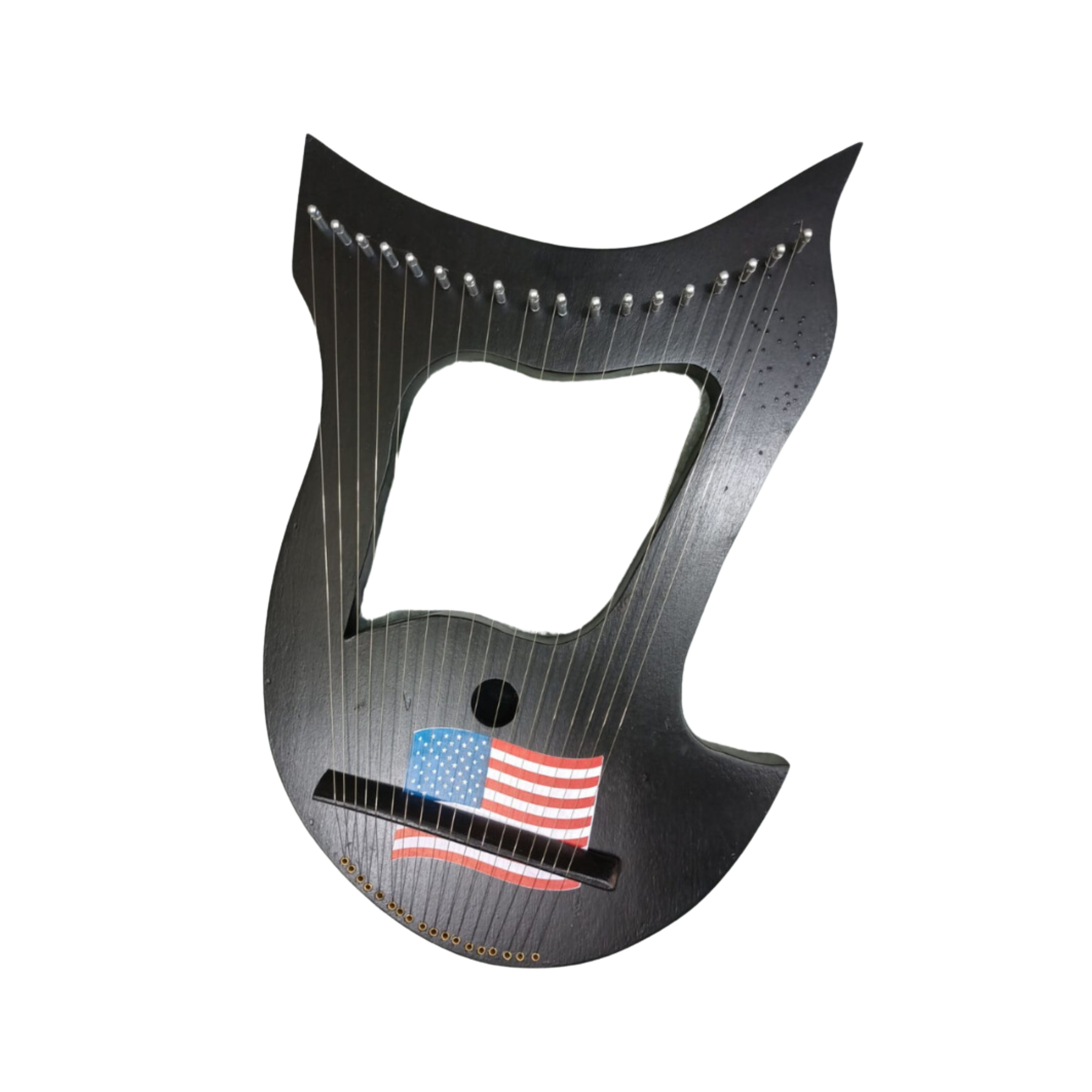 18 Strings Lyre harp Celtic Irish Lever Harp with Extra Strings and Tuner