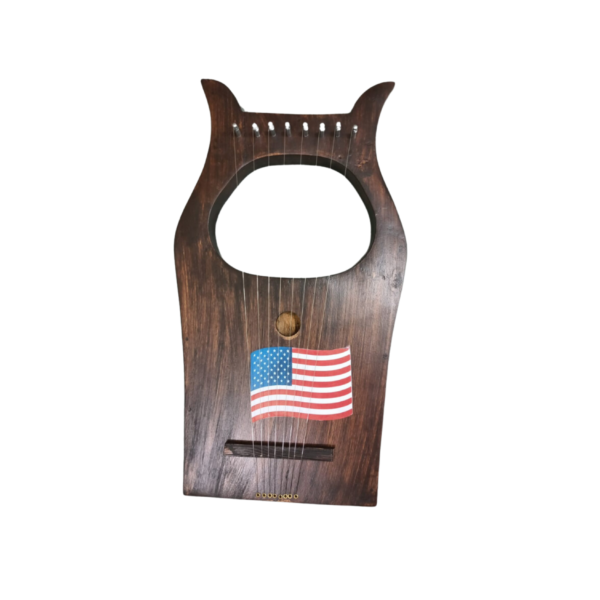 8 Strings Lyre harp  Handmade Harp Rosewood wood