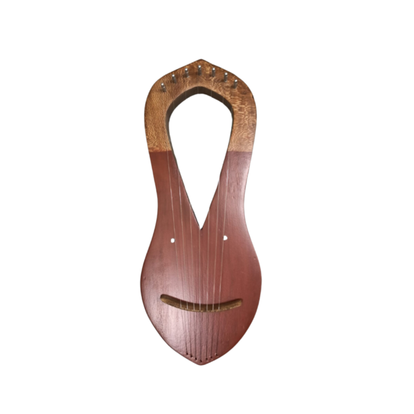 7 Strings Lyre harp Celtic Irish Lever Harp with Extra Strings and Tuner