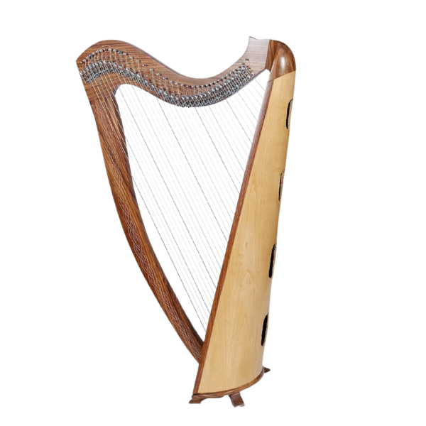 36 Strings Lyre Harp Roeswood wood  Nylon strings  with Extra Strings and Tuner